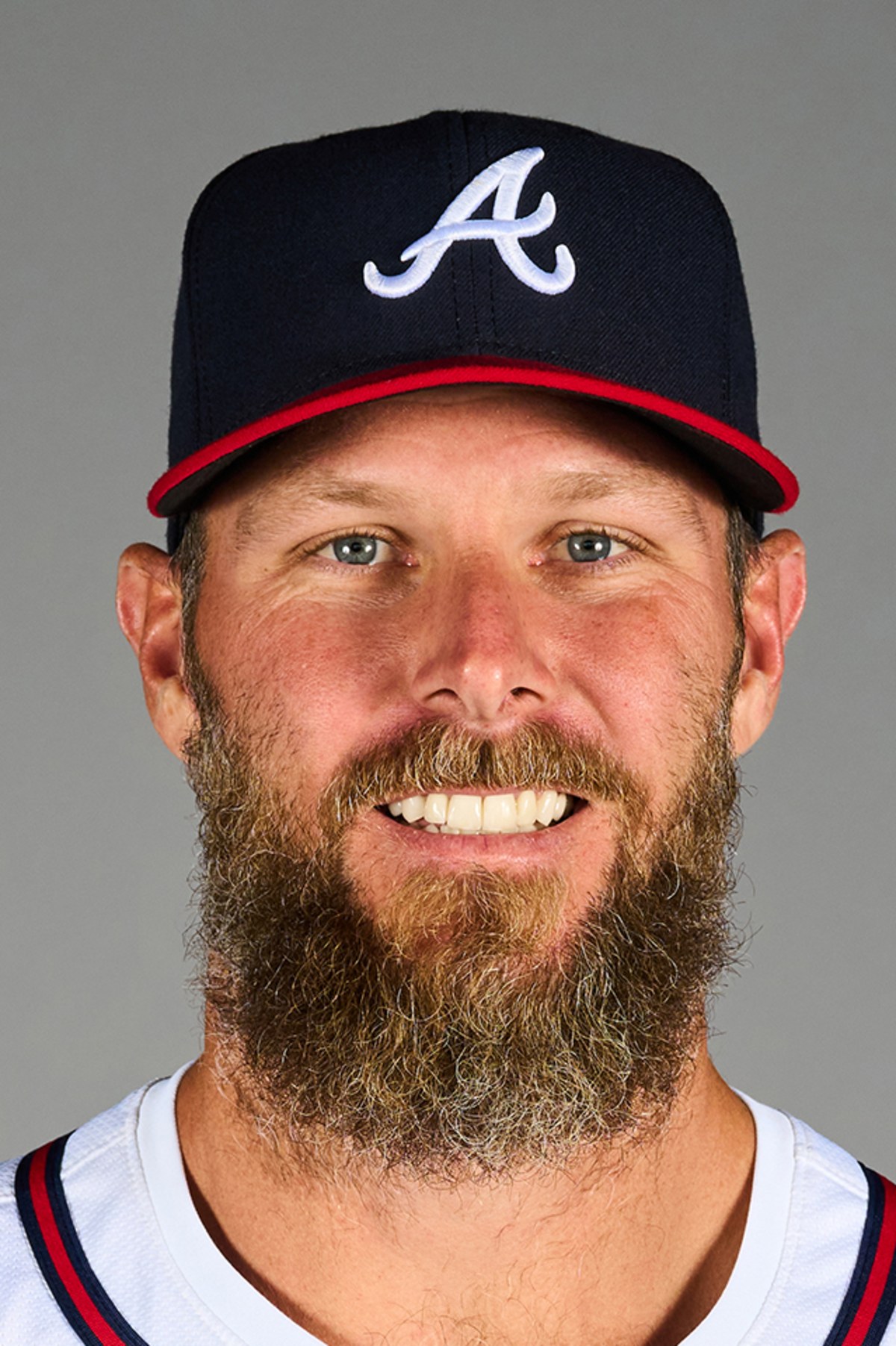 Atlanta Braves pitcher Chris Sale official MLB profile portrait