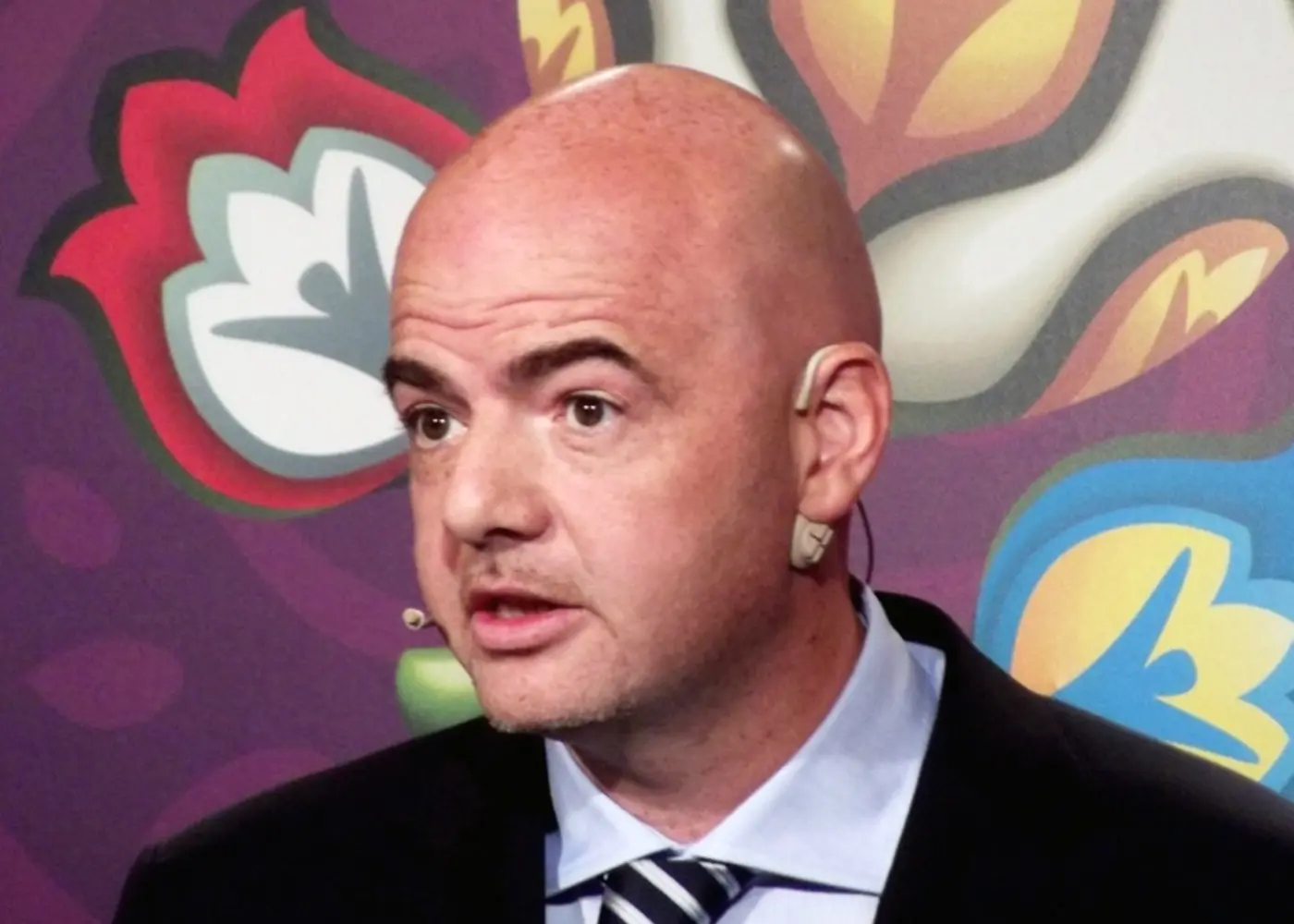 지아니 인판티노 FIFA 회장 자료사진